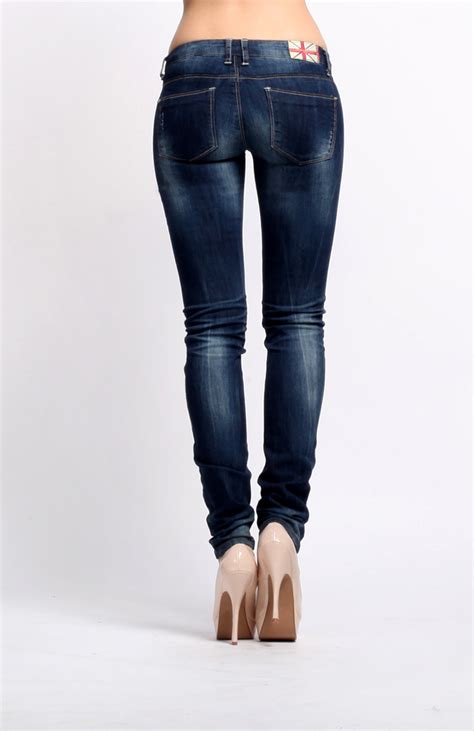 Low Rise Skinny Jeans By Machine Jeans