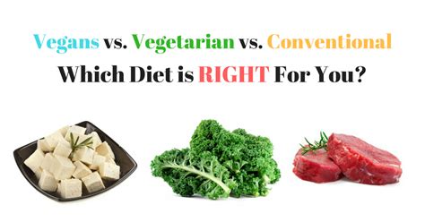Vegan Vs Vegetarian Vs Conventional Diet Which Is For You