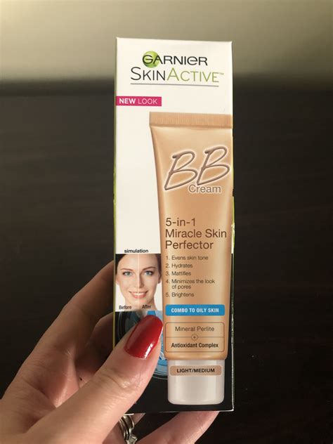 garnier bb cream 5 in 1 miracle skin perfector combination to oily