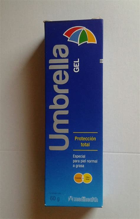Su forma ayuda a cubrir todo el rostro sin tener que gastar mucho producto. Protector Solar Umbrella Gel 60 Gramos Para Piel Grasa ...
