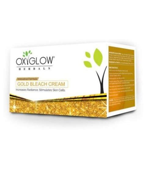 Pink Root Cold Cream With Aloe Vera Gm With Oxyglow Gold Bleach Day