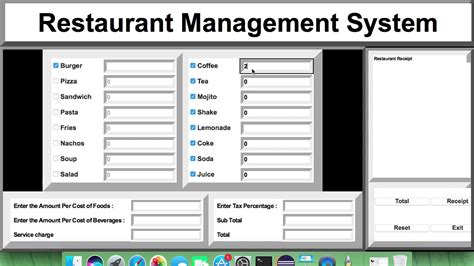 Create a functional portfolio app. Python Tutorial - How to create Restaurant Management ...