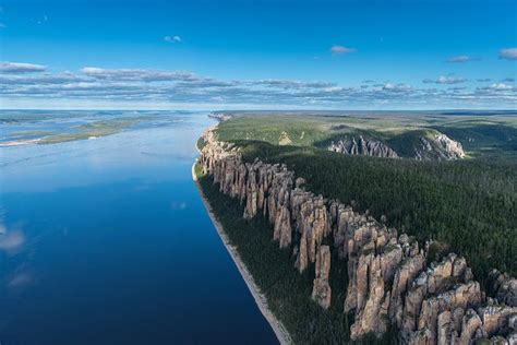 Russia Lena River Sakha Republic Wonders Of The World Yakutsk Scenery