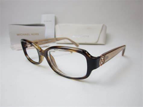 authentic michael kors mk8016 3104 women s eyeglasses 50 17 135 shh156 eyeglass frames
