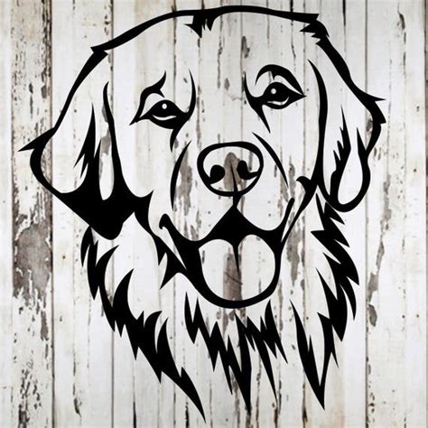 Golden Retriever Svg Digital Download File Personal Use Only Etsy