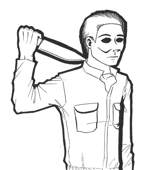 Michael Myers Printable Coloring Pages Printable Word Searches