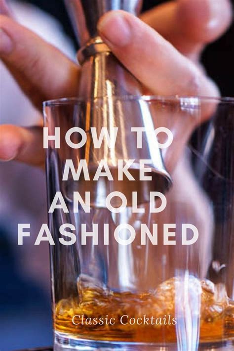 Learn how to make in 3 easy steps! How to Make an Old Fashioned Cocktail (With images) | Old ...