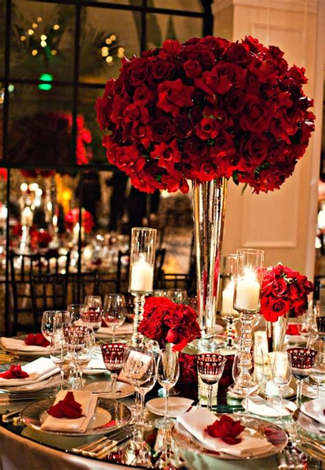 Your Elegant Wedding Flower Red Roses Arabia Weddings