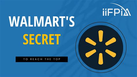 Walmart Selling Strategies - Secrets To Success - IIFPIA