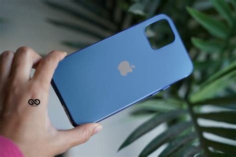 Pacific Blue Glass Finish Case For Iphone 12 Pro Max Starelabs India