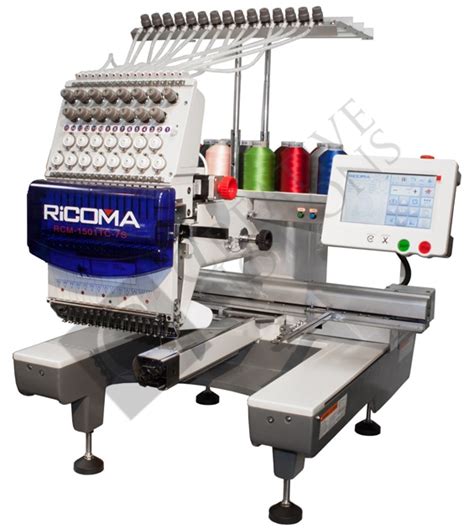 Ricoma Embroidery Machine RCM-1501 TC-7S Single Head 15 Needles