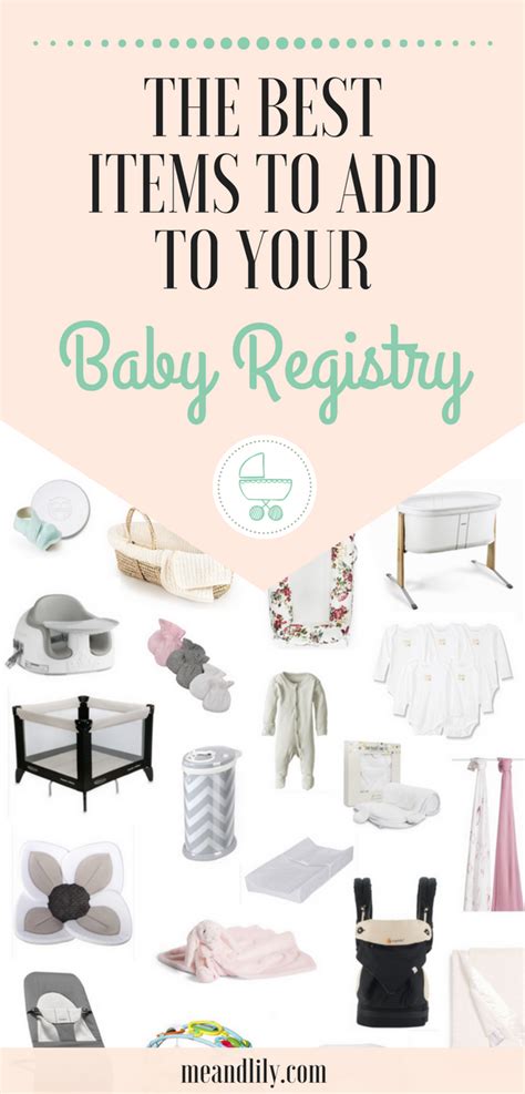 37 Baby Registry Must Haves Motherhood Sprouting Minimalist Baby