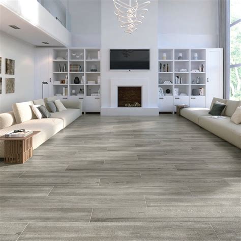 In this picture, we see two different vinyl tiles' styles as there is a combination of light and dark beige and brown tiles. 120x23 Calgary Taupe - Wall Tiles - Tile Choice | Beach ...