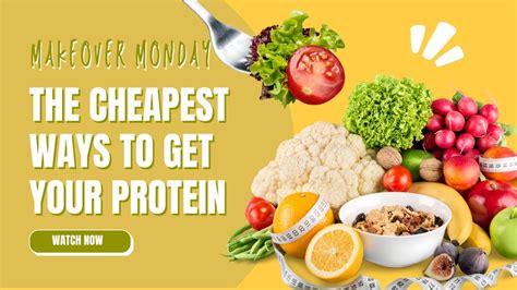 The Cheapest Way To Get Your Protein MakeoverMonday 2023 Week 8