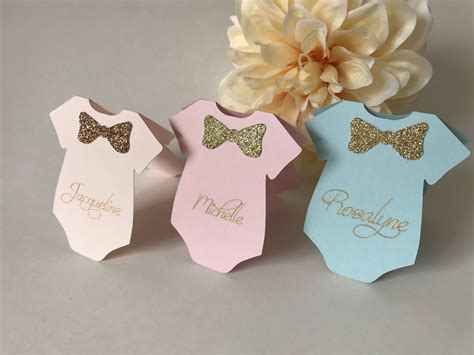 Baby showers can be good, light fun if you like the people, and it is a helpful way to acquire some of all the gear you need. Baby Shower Place Cards, Baby Shower Seating Chart, Onesie ...