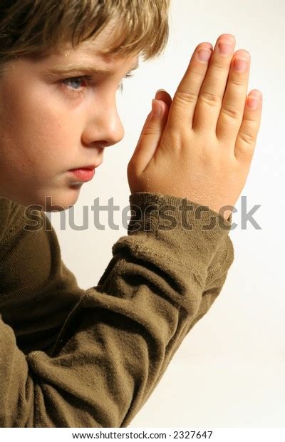 Young Boy Praying Stock Photo 2327647 Shutterstock