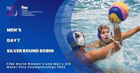 Day 7 Silver Round Robin Morning Session Mens U16 Water Polo