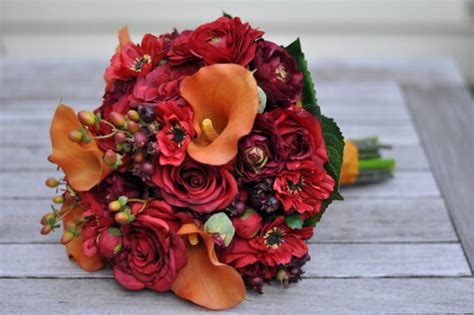 Calla lily wedding accessories include beautifully detailed ceremony and reception accessories and favors. Vibrant Fall Wedding Bouquet, Keepsake Bouquet, Bridal ...