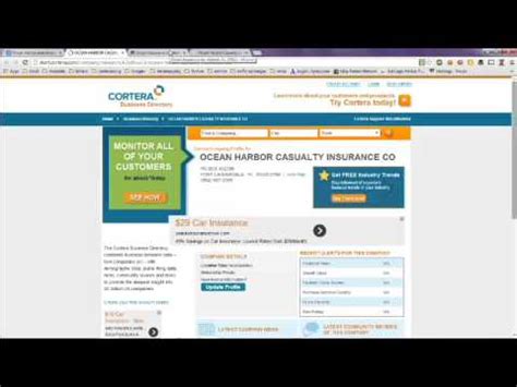 Hours may change under current circumstances Ocean Harbor Auto Insurance Company and Phone Number - YouTube