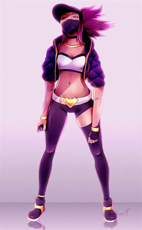 Animated Kda Akali By Awkwaard Lol League Of Legends Star 