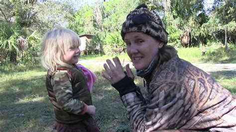 Hunting Deer With My Two Year Old Daughter In Florida Youtube