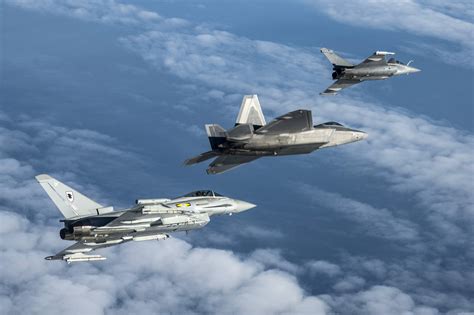 Langley Afb Hosts Trilateral Multinational Exercise Fighter Sweep