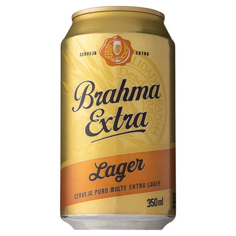 Cerveja Brahma Extra Lata 350ml Minha Cooper