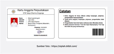 Contoh Manfaat Dan Fungsi Kartu Perpustakaan Deepublish