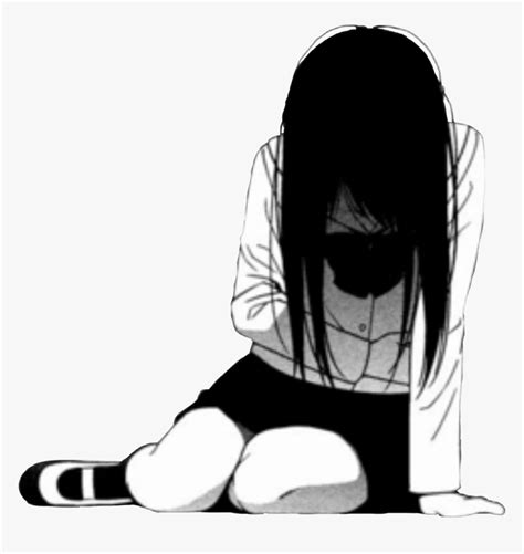 74 Sad Anime Girl Sitting Zflas