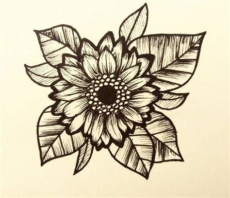 If you've ever wanted to learn how to draw a sunflower, simple rose, or daisy, but couldn't be bothered to put in the effort, here are some easy ways to do. 21+ Flower Drawings, Art Ideas, Sketches | Design Trends ...