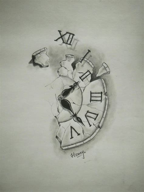 Search results for 'alarm clock' (free alarm clock fonts). Broken Clock | Clock tattoo, Broken clock tattoo, Clock ...
