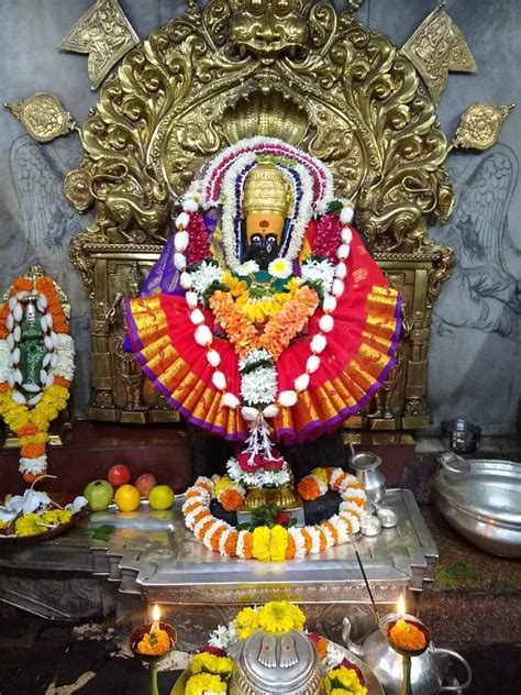 Todays Darshan Of Shri Mahalaxmi Devi Kolhapur Maharashtra