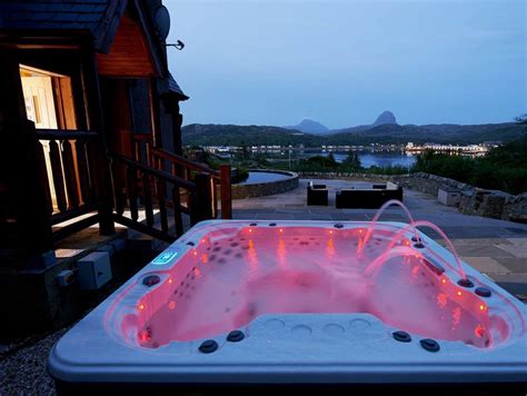 Log Cabin Open Fire Hot Tub Scotland Cabin Photos Collections