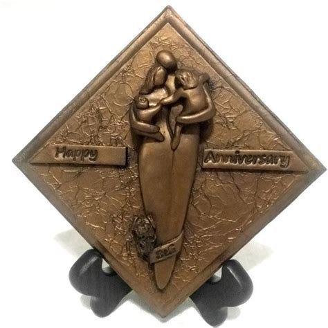 There is an abundance of colors and sizes to select the right one. 8th Anniversary Bronze Plaque Anniversary Gift Eighth ...