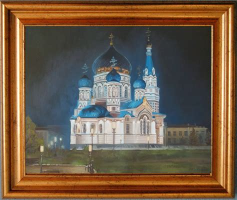 Oil Paintings Geanina Cantemir Russian Churches