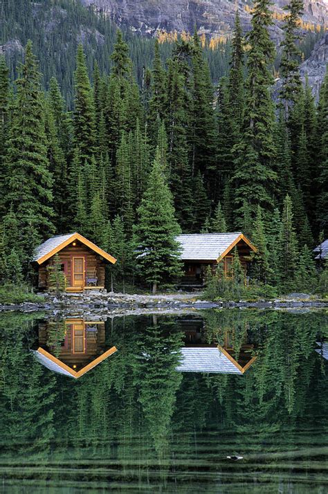 Cabins In Yoho National Park Photograph By Ron Watts Fine Art America