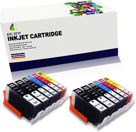 Big Dew Compatible Ink Cartridge Replacement For Hp 564xl