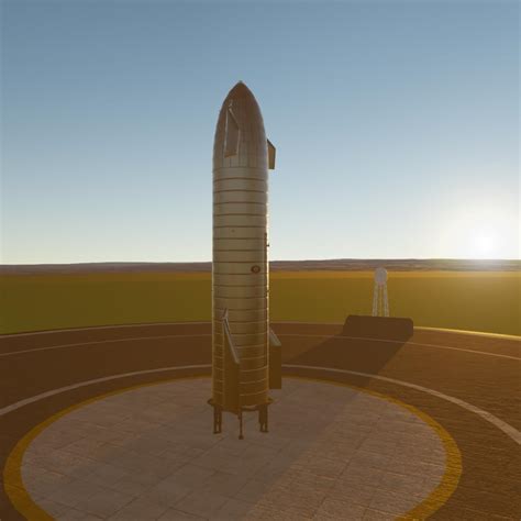 The starship sn11 has been rolled off the assembly line, after the nosecone was added! SimpleRockets 2 | SPACEX STARSHIP SN10