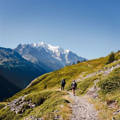 Mont Blanc Trek Mt Blanc Hiking Tours Hiking Trip Mont Blanc
