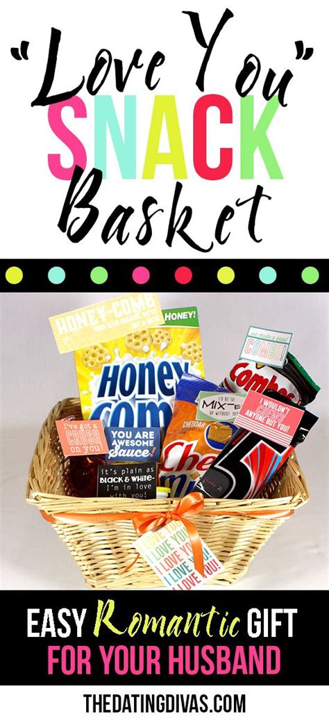 Diy Romantic Gift Basket For Husband Or Boyfriend Thoughtful Gifts For