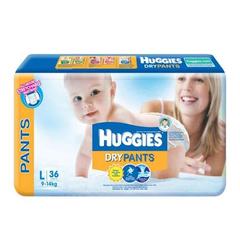 Huggies Diaper Pants Dry Economy Large Allhome