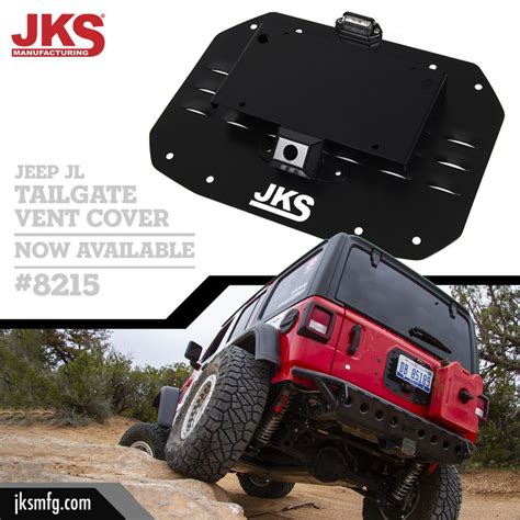 Tailgate Vent Cover For Jeep Jl Jks Manufacturing