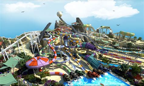Yas Waterworld Abu Dhabi - Wasserpark der Superlative ...