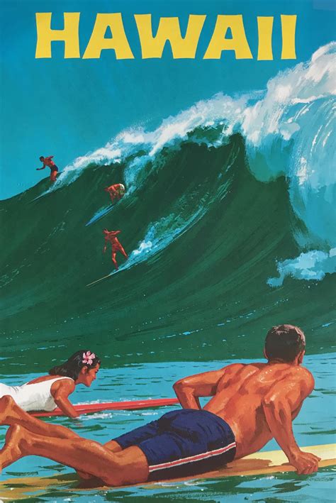 9 vintage hawaii travel posters that will make you want to pack your bags vintage travel