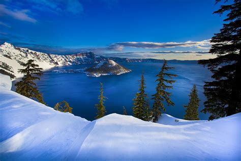 Established On May 22 1902 Crater Lake National Park In Oregon Is A