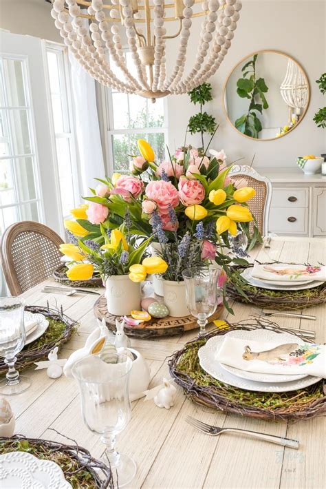 8 tips for setting a beautiful table. Easter Bunny Spring Table Setting in 2020 | Spring table ...