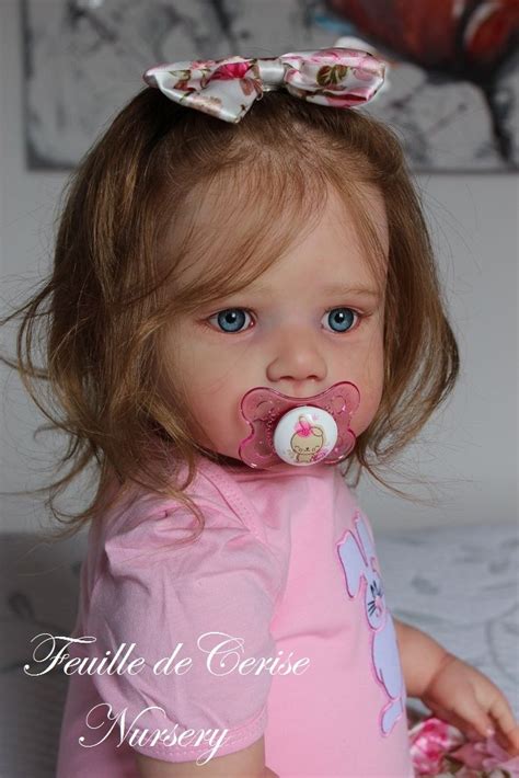 Feuille De Cerise Nursery Reborn Toddler Girl Lilly Kit By Regina