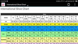  And Kids Shoe Size Chart Converter Android Apps On Google Play