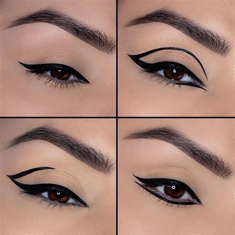 Motives Precisely The Point Eye Line Pitch Black Creative Eyeliner Eyeliner Styles Makeup