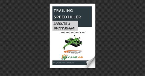 2940t 2965t Trailing Speedtiller Operating Safety Manual Page 41